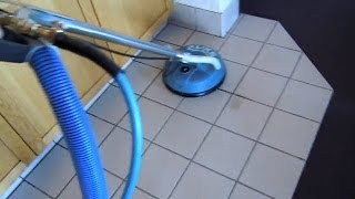 How to Clean Tile and Grout Demonstration - Hydro Force SX-12