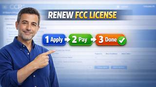 Renew Your Ham Radio License Yourself! Avoiding Additional Fees :) DIY