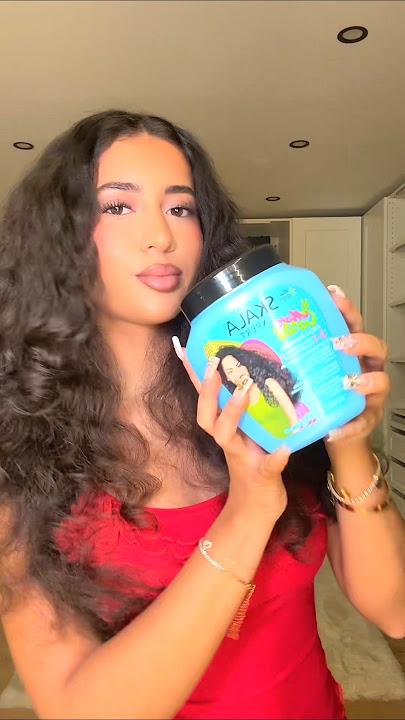 skala curly hair🩵 #haul #juwelier #makeup #hair #curlyhair