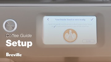 The Oracle® Touch | How to program your machine: Interface setup | Breville AU