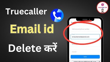 Truecaller se Gmail ID kaise delete Karen | How to remove email id in truecaller | Email id hataye