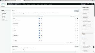 Updating Procore Project Stages