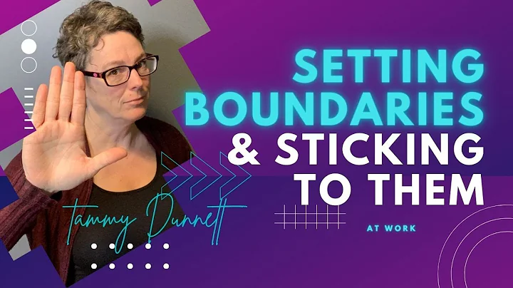 How to Set Boundaries at Work and Stick to Them