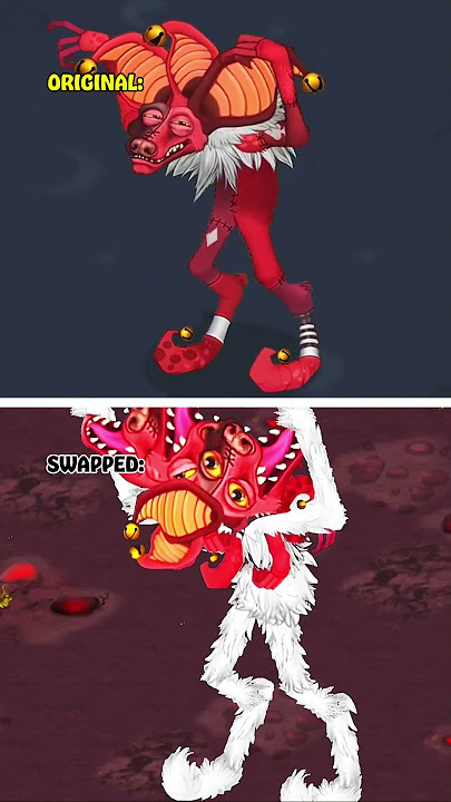 Hyehehe – Original VS Swapped Version | My Singing Monsters || MSM Pixel
