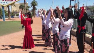 Download Lagu Tari Maengket di The Welcome to Fabulous Las Vegas sign Nevada USA MP3