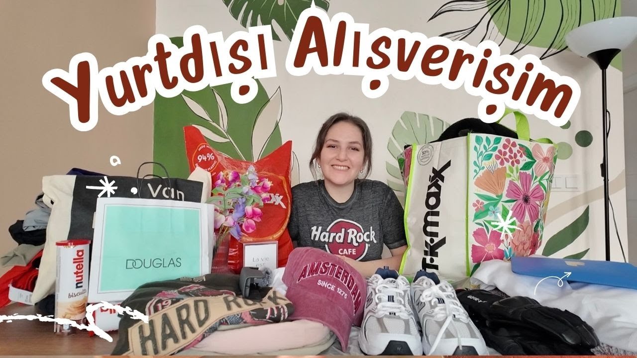 Köln, Brüksel ve Amsterdam’dan Aldıklarım | TK MAXX , Uniqlo | Yurtdışı Alışveriş Videosu 🛍️