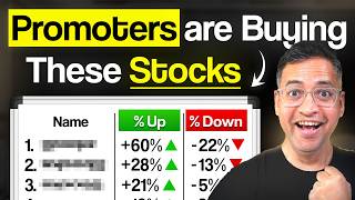 Top Stocks Bought by Promoters in the Last 3 Months - What next? Rahul Jain