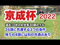 【京成杯2022】過去10年の好走馬30頭のうち26頭に共通する3つの条件