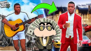 GTA 5 : SHINCHAN and FRANKLIN become BILLIONAIRE | THUGBOI MAX