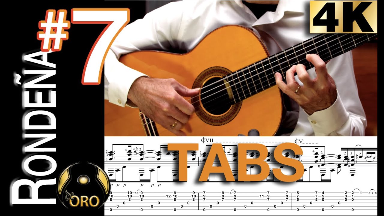 Flamenco Guitar Lesson TABS | Rondeña #7 | Diego de Oro