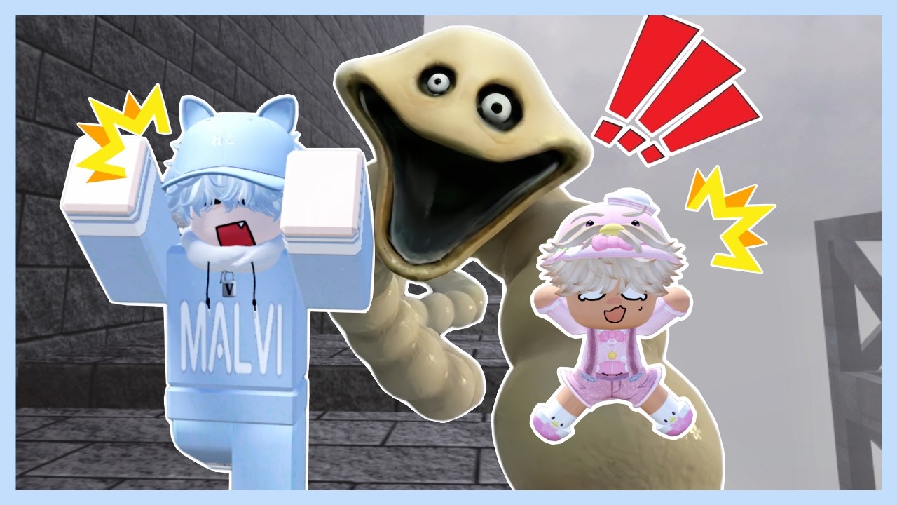 JANGAN LIHAT KE BELAKANG! Cacing Ini Bakal Makan Kita! 🐛🏃‍♂️