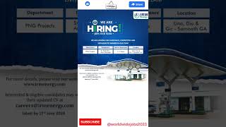 IRM Energy Looking Project Engineer| PNG gas Project #cadilahealthcare #trending #ytshorts #somnath