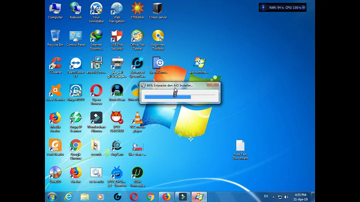 أقوي برنامج لتشغيل جميع الالعاب علي ويندوز 7.8.1.10 All in One Runtimes 2.5.0