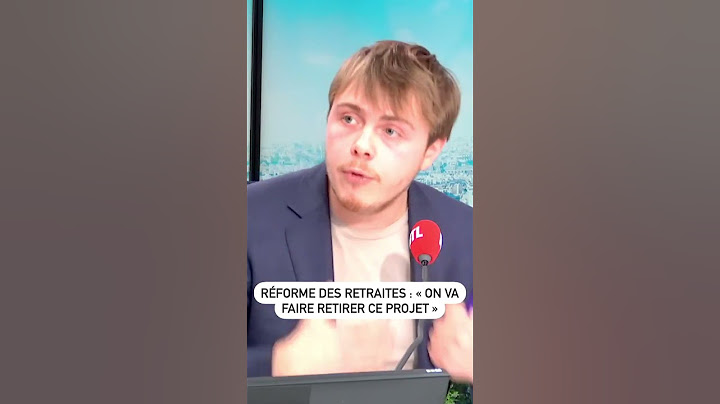 Louis Boyard: "We will have this pension reform project withdrawn"