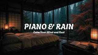 Rain Sounds in a Cozy Forest Cabin 🎶 Deep Sleep Music for Relaxation & Peaceful Nights