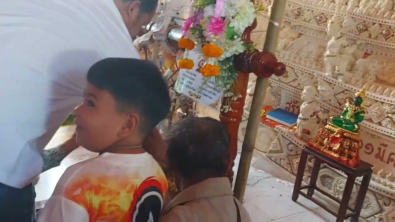 EP.127. ทำบุญปิดทองฝังลูกนิมิต วัดกลาง ต.บางพลับ อ.โพธิ์ทอง จ.อ่างทอง 3/1/2569