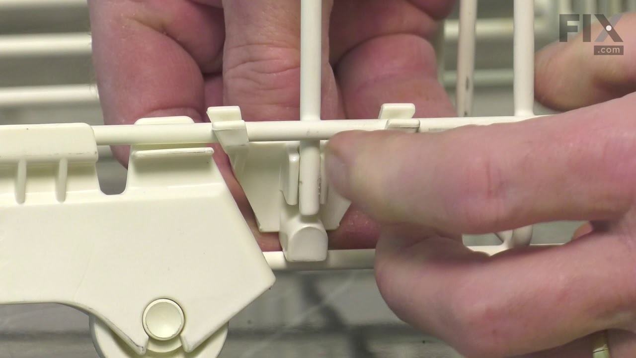 Whirlpool Dishwasher Repair - How to Replace the Lower Dishrack