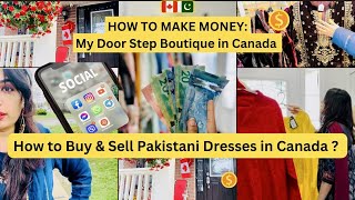 Buying Wholesale Pakistani Dresses While Sitting in Canada! 🇵🇰➡️🇨🇦💼👗 Part 1 🎥 | BeenVlog