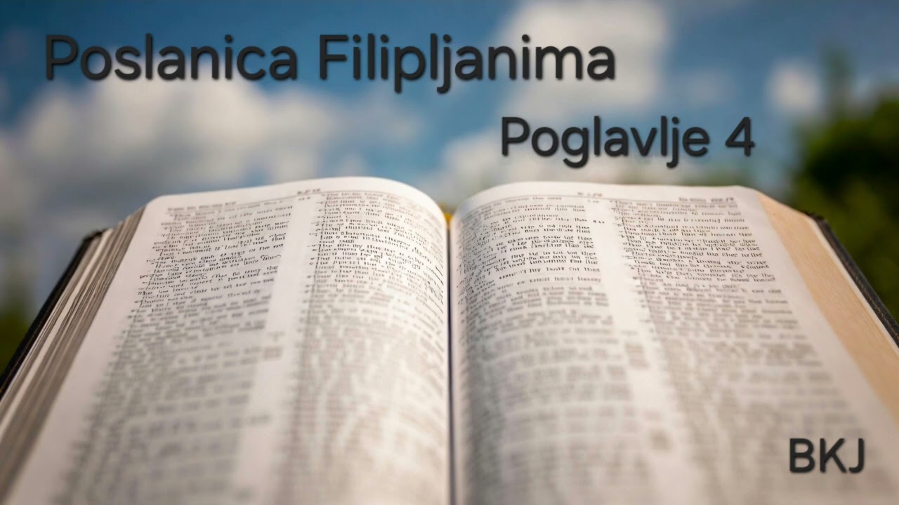 Poslanica Filipljanima Poglavlje 4 BKJ Audio // Philippians Chapter 4 KJV