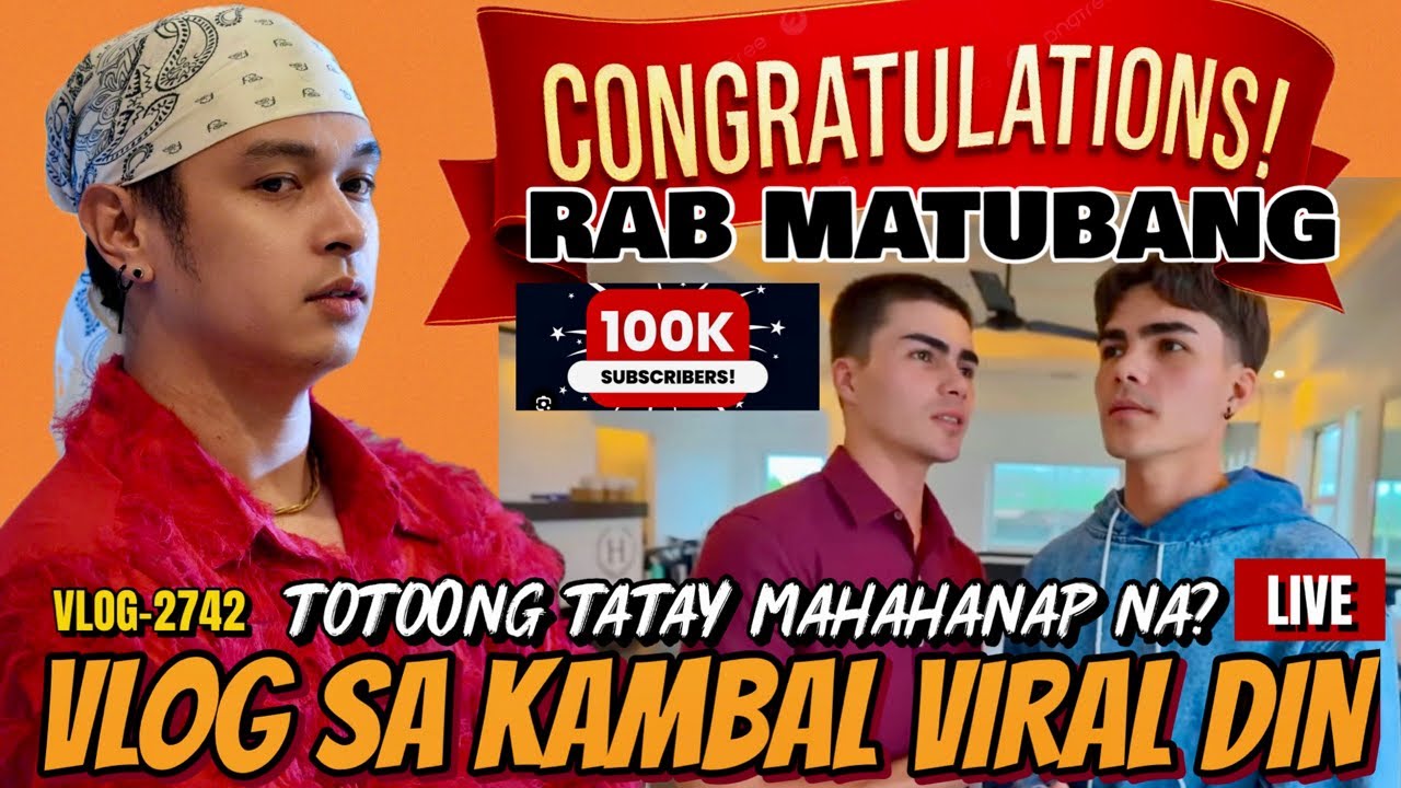 CONGRATS KALINGAP RAB, 100K AGAD? KAMBAL NA AUSTRALIANO MAHAHANAP NA TATAY? JOBELITO MANG I-STRIKE?