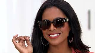 Prive Revaux The Fab Fitover Polarized Sunglasses on QVC screenshot 5