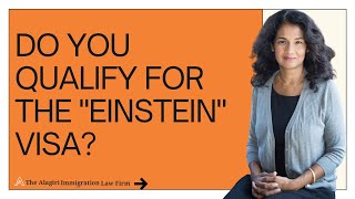 Who Qualifies For The Genius Einstein Visa? Eb-1A Of Extraordinary Ability