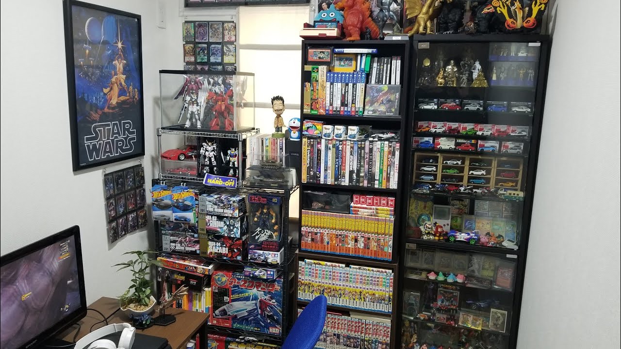 【平成レトロ趣味部屋】3帖の秘密基地【ルームツアー】