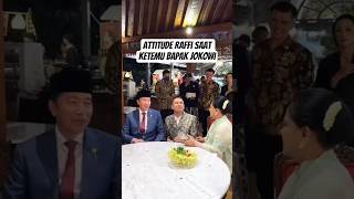 Ketika Raffi Ahmad ketemu bapak jokowi dinikahan anak soimah