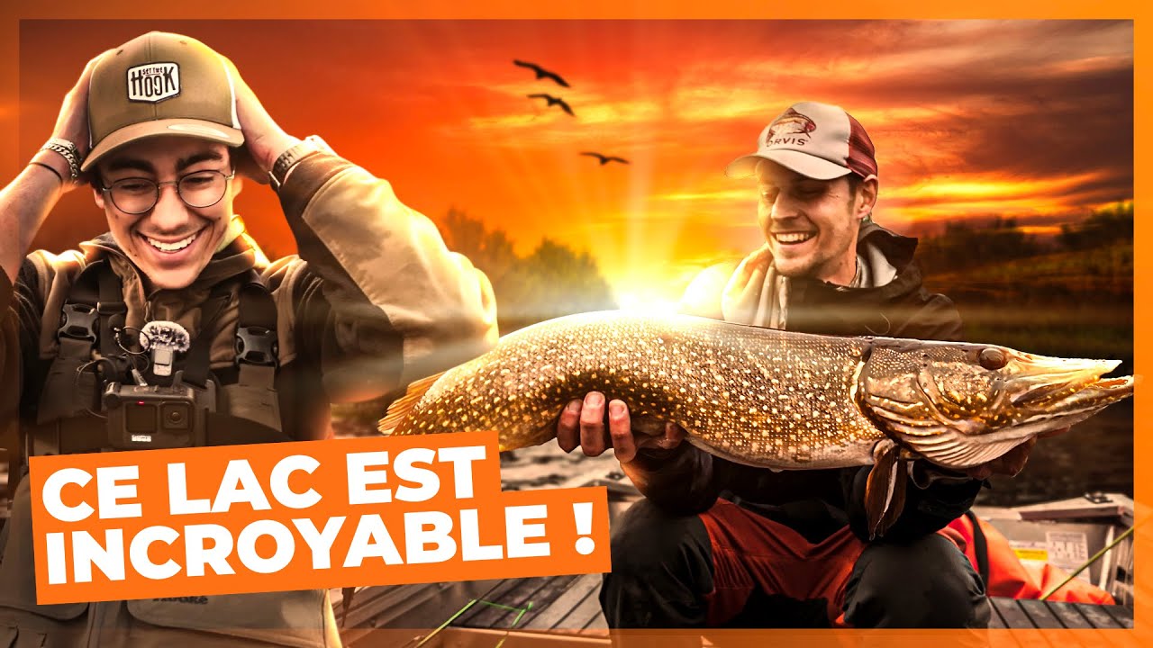 On DÉCOUVRE un lac rempli de BROCHETS... et de MOUSTIQUES !