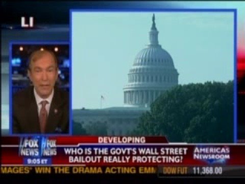 9.22.2008: Garrett on Fox, opposes Paulson bailout plan