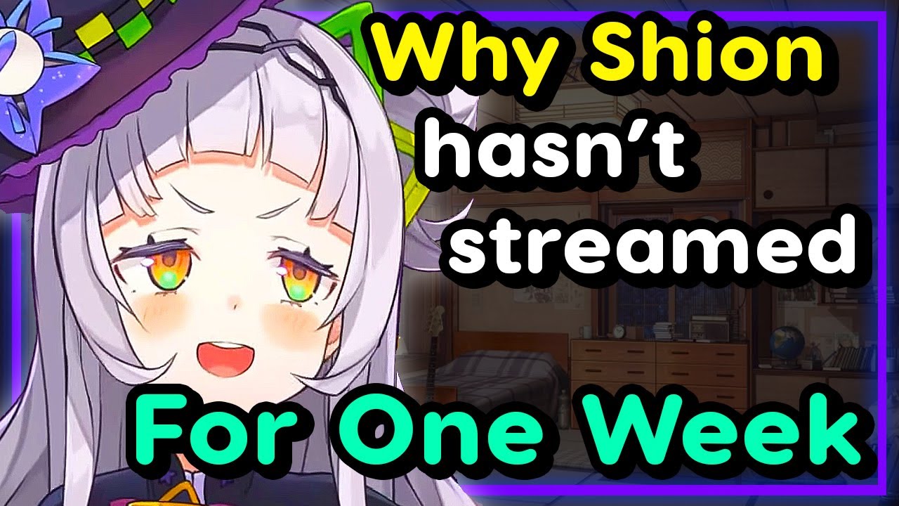 【ENG Sub】Murasaki Shion - Why I Haven't Streamed Recently