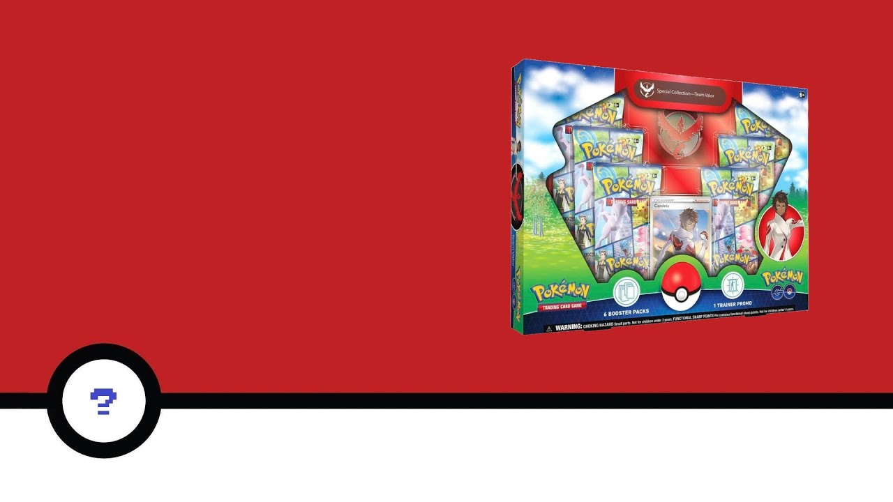 Master Set - Pokémon GO - Special Collection Team Valor Box
