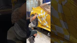 Crazy Car Wrap By Talented Man