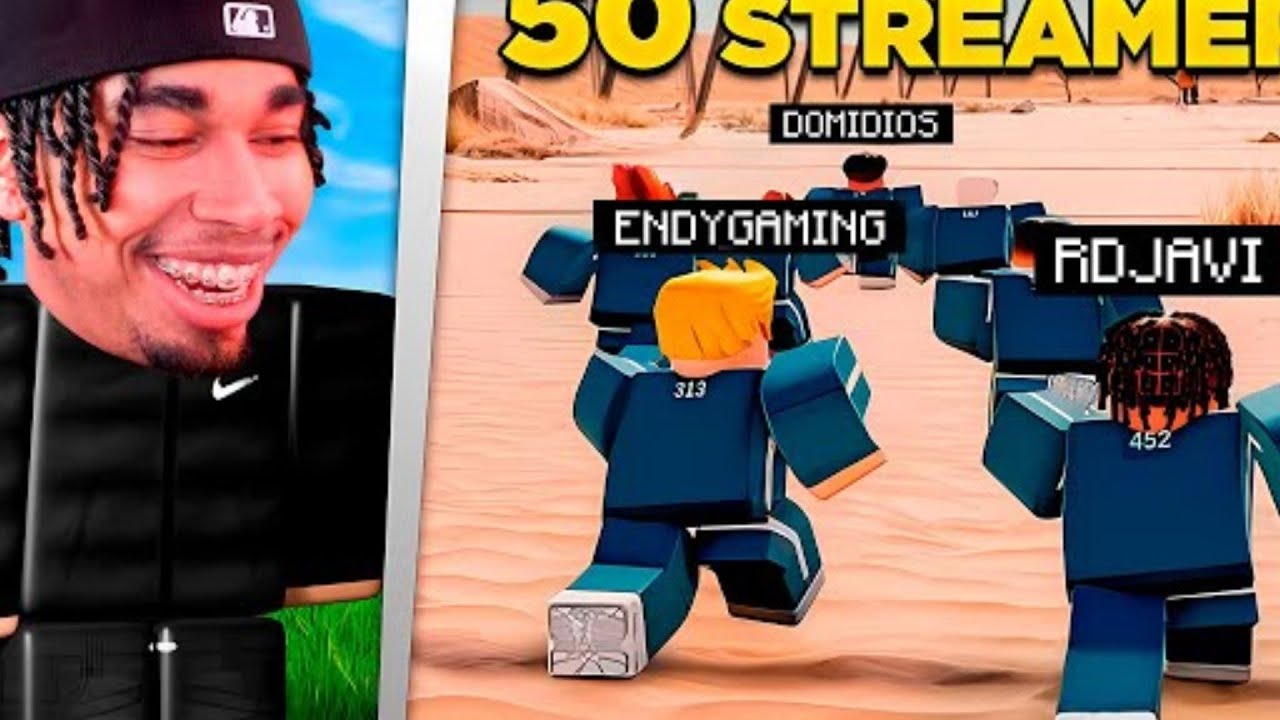 Javi Streamer Rdjavi en Roblox VS 50 streamers - YouTube