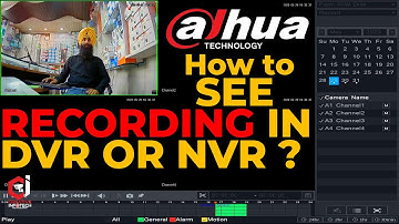 HOW TO SEE RECORDING IN Dahua DVR OR NVR IN EASY STEPS | CREATIVE INFOTECH LUDHIANA