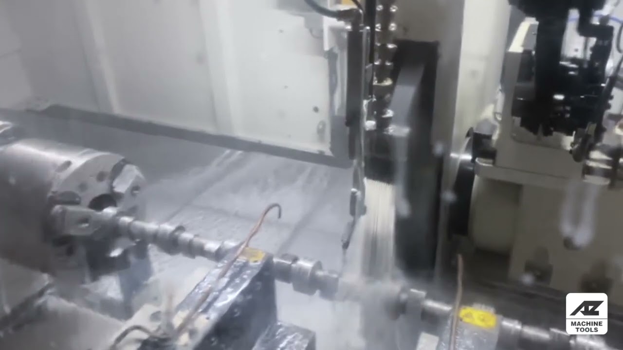 DU1200 MI CNC Camshaft Crankshaft Grinding machine YouTube