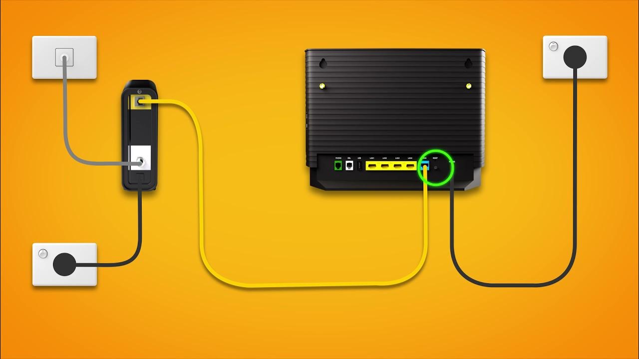 Set up nbn HFC with a Smart Modem Gateway (VX420G2H) YouTube