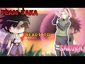 ⚡🔥 Team Taka Reacts To Sakura Haruno 🌸💪| GCRV | #sakuraharuno #teamtaka #naruto #uchihafamily