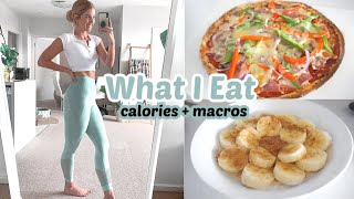 What I Eat In A Day | Calories + Macros for Weightloss