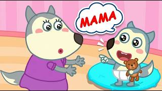 OMG! Baby Learns To Talk! 👶💬 Soft Learning Song & Nursery Rhymes | Wolfoo Kids Songs & Rhymes screenshot 5