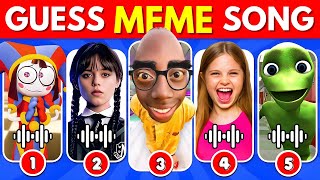 GUESS MEME & WHO'S SINGING 🎤🎵🔥| Lay Lay, King Ferran, Salish Matter, MrBeast, Skibidi Dom Dom, Tenge