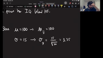 Statistics Lecture 15: Sampling Distribution of the Sample Mean