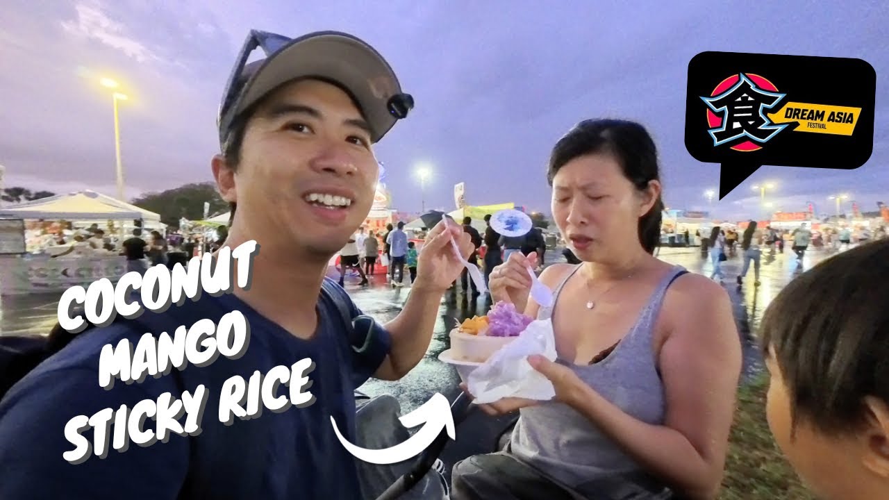 All the Asian Food we tried at the Dream Asia Festival in Tampa