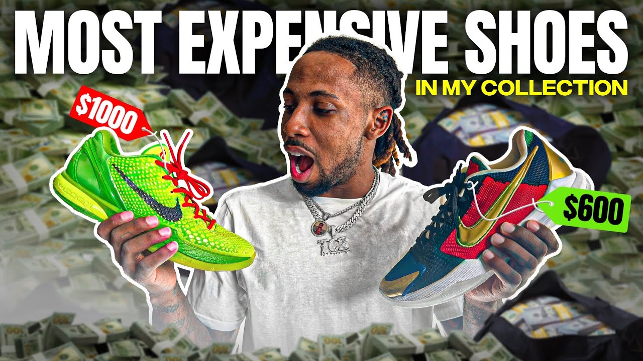 ALL THE MOST EXPENSIVE BASKETBALL SHOES IN MY COLLECTION YouTube ALL THE MOST EXPENSIVE BASKETBALL SHOES IN MY COLLECTION YouTube