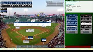 Game 80 Boston Mob vs Pittsburgh Riverbanditz, 2024 HTS Dynasty League Baseball