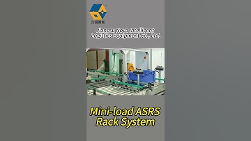 Mini-Load ASRS Warehouse System: Automating Small Parts Storage for Maximum Efficiency #asrs #racks