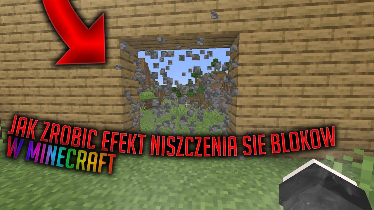 Komenda Na Niszczenie Blokow W Minecraft Jak zrobić efekt niszczenia się bloków w minecraft 1.16? - Komendy #11