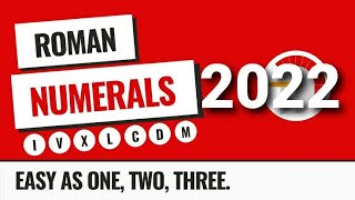 Roman numerals  2022/रोमन  संख्या   2022
