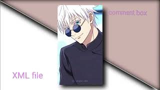 Gojo New Trend Xml File2024 Alight Mention