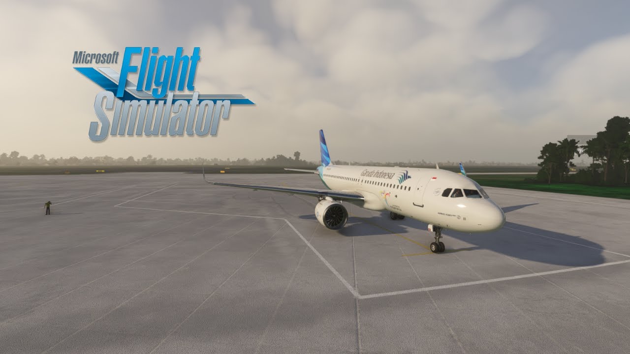 Microsoft Flight Simulator 2020 Airbus A320 Neo Soekarno-Hatta WIII to Bali WADD